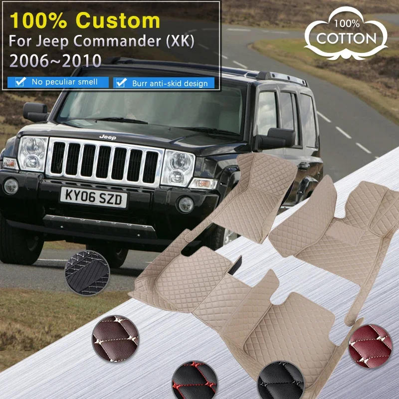 3D RHD Car Floor Mats For Jeep Commander XK 2006~2010 Rug Carpet Anti Dirty Pads Leather Mat Set Interior Parts Car Accessories
3D RHD Car Floor Mats For Jeep Commander XK 2006~2010 Rug Carpet Anti Dirty Pads Leather Mat Set Interior Parts Car Accessories