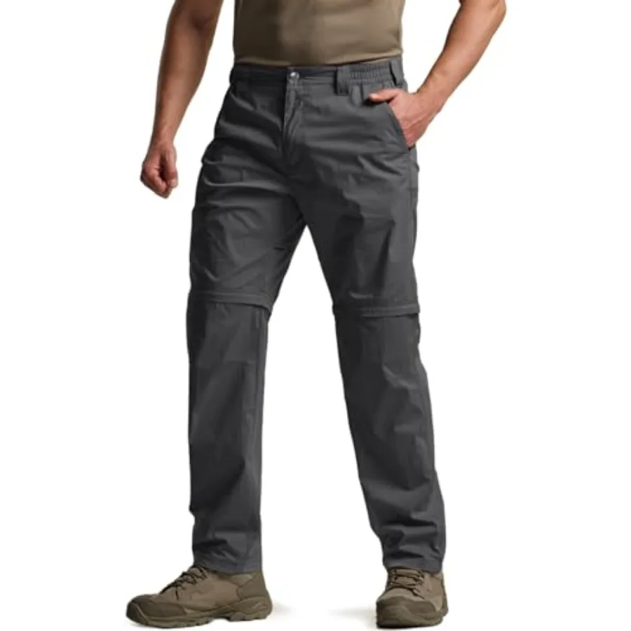 CQR Men's Tactical Pants Water Resistant Outdoor Hiking Pants Zip Off Lightweight Stretch Work Pants
CQR Men's Tactical Pants Water Resistant Outdoor Hiking Pants Zip Off Lightweight Stretch Work Pants