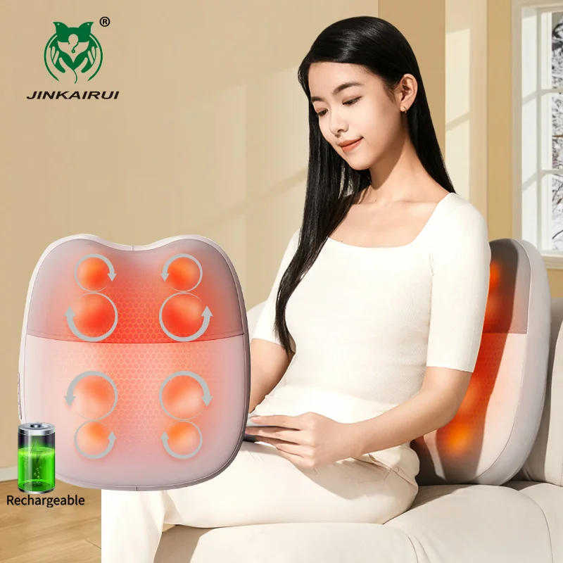 Electric Back Waist Massager with Heat 4 Large Massage Area for Neck Shoulder Shiatsu Kneading Rechargeable Cordless Portable
Electric Back Waist Massager with Heat 4 Large Massage Area for Neck Shoulder Shiatsu Kneading Rechargeable Cordless Portable