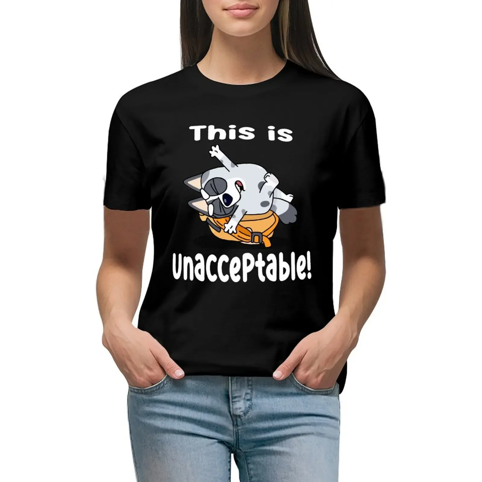 Unacceptable T-Shirt korean fashion animal print shirt for girls graphic t-shirts for Women
Unacceptable T-Shirt korean fashion animal print shirt for girls graphic t-shirts for Women
