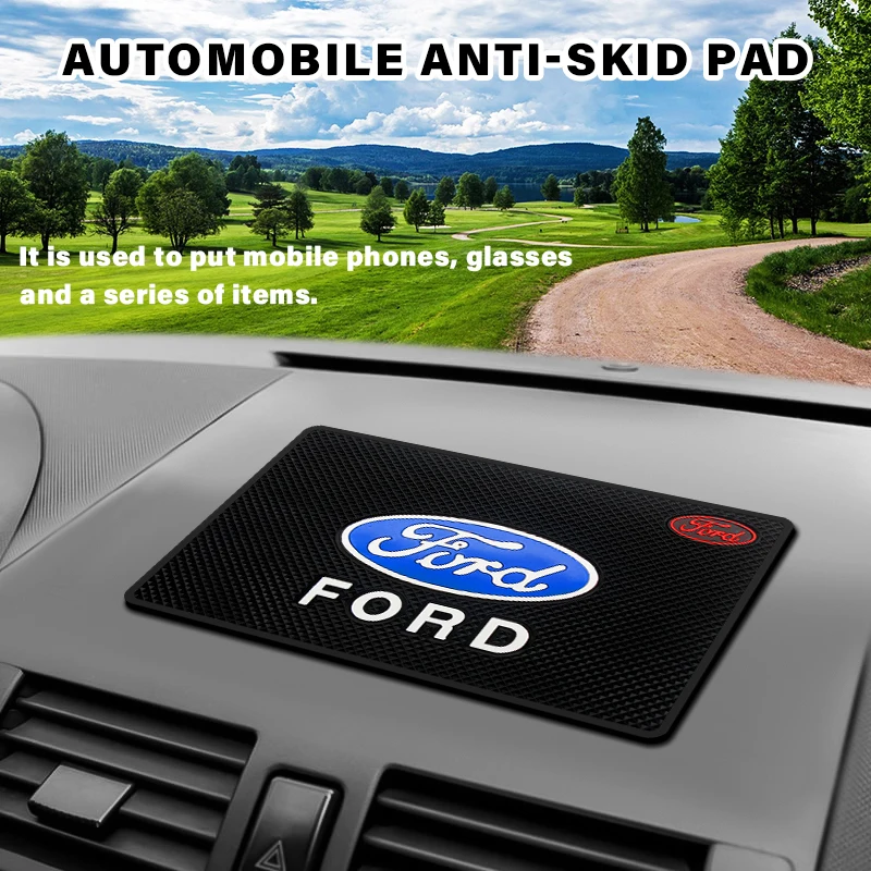 Non-Slip Silicone Dashboard Phone Holder For Ford Explorer Bronco F150 Escape Anti-Shock Mat Maverick Car Interior Accessories
Non-Slip Silicone Dashboard Phone Holder For Ford Explorer Bronco F150 Escape Anti-Shock Mat Maverick Car Interior Accessories