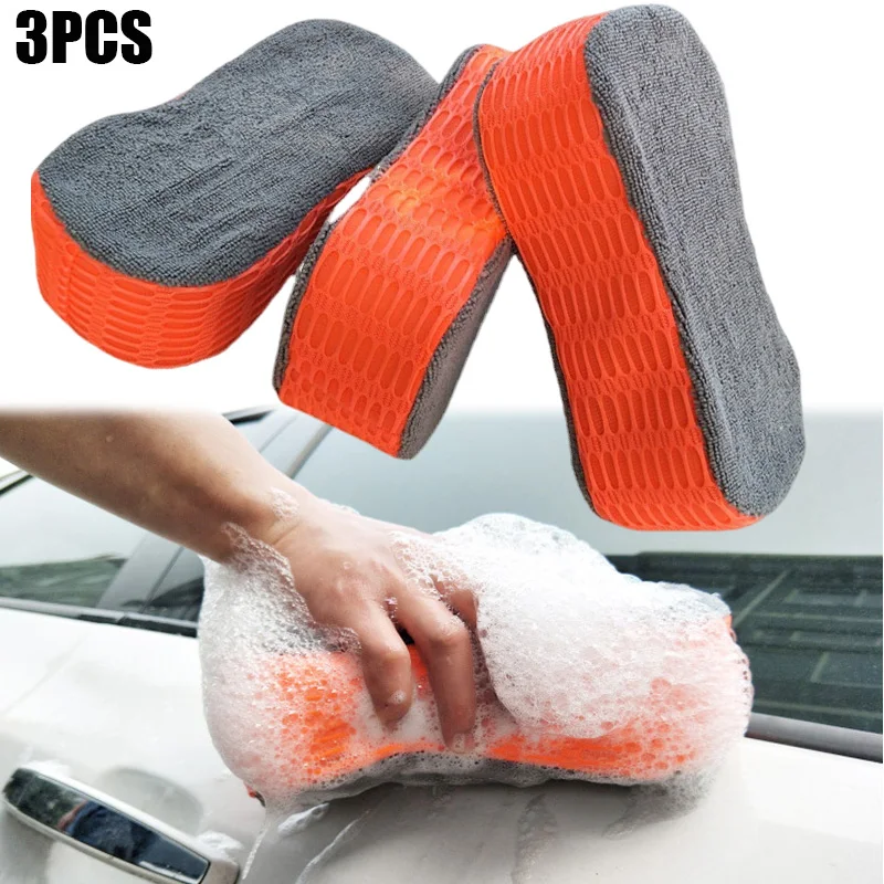 High Density Car Cleaning Sponge Block Double-sided Water Absorption Car Washing Cleaner Mesh Auto Foaming Clean Wash Sponges
High Density Car Cleaning Sponge Block Double-sided Water Absorption Car Washing Cleaner Mesh Auto Foaming Clean Wash Sponges