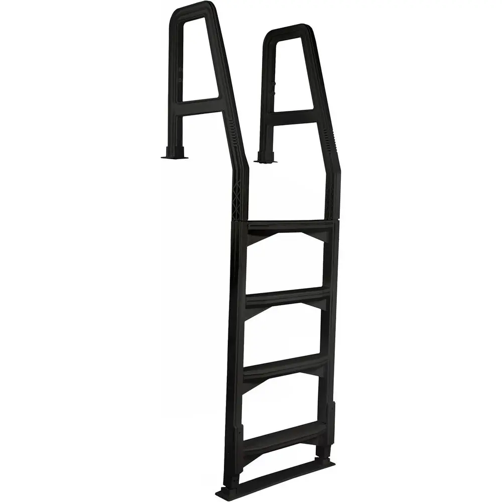 Sturdy Black Pool Ladder with Square Grips, Holds 300 lbs, Simple Assembly
Sturdy Black Pool Ladder with Square Grips, Holds 300 lbs, Simple Assembly