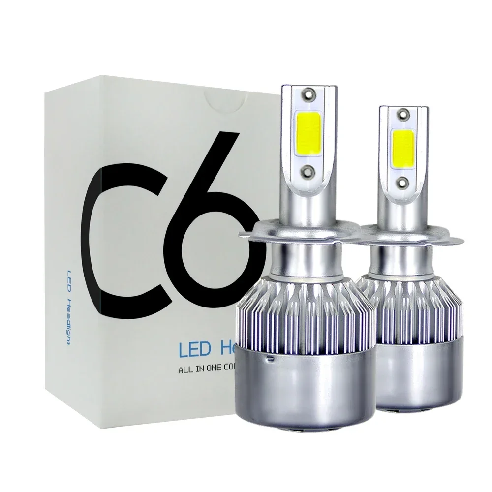 2pcs C6 72W H11 H4 Hi/Lo H1 H7 COB LED H11 HB3 9005 HB4 9006 Car Headlight Bulbs Car Fog Light 12V 7200LM Auto Headlamps
2pcs C6 72W H11 H4 Hi/Lo H1 H7 COB LED H11 HB3 9005 HB4 9006 Car Headlight Bulbs Car Fog Light 12V 7200LM Auto Headlamps