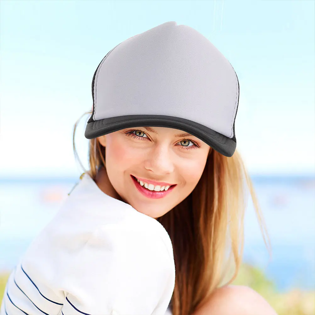 6pcs Blank Mesh Baseball Cap Sublimation Hat Blanks PVC Caps Lightweight Breathable Adjustable for Men Women Custom
6pcs Blank Mesh Baseball Cap Sublimation Hat Blanks PVC Caps Lightweight Breathable Adjustable for Men Women Custom