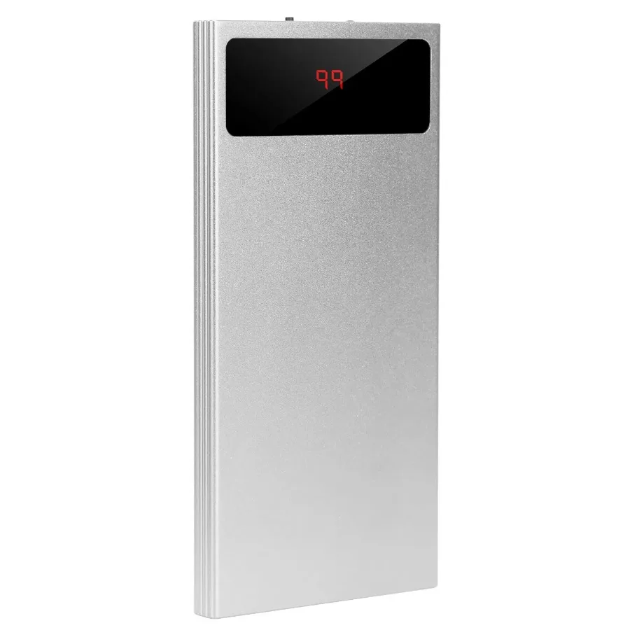 20000 мАч Power Bank Ультратонкий внешний аккумулятор Зарядное устройство для телефона Двойные USB-порты Фонарик Аккумулятор Remain Display
20000 мАч Power Bank Ультратонкий внешний аккумулятор Зарядное устройство для телефона Двойные USB-порты Фонарик Аккумулятор Remain Display