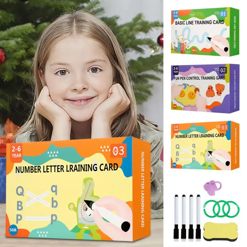 Wipe Clean Workbook Erasable Pen Control Book Sturdy Learning Tracing Books Preschool Learning Toys For Children Boys Girls
Wipe Clean Workbook Erasable Pen Control Book Sturdy Learning Tracing Books Preschool Learning Toys For Children Boys Girls