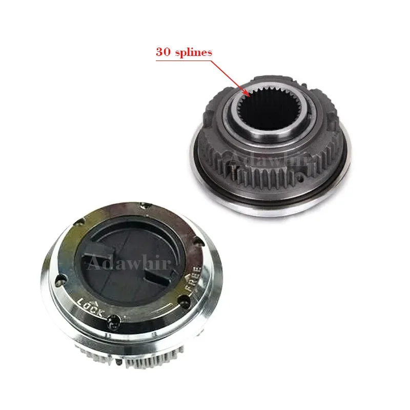 Locking Hubs for FORD F250 F4000 F350 450 CHRYSLER W 250 & W 350 Chevy 1 Ton Pick (K-30)
Locking Hubs for FORD F250 F4000 F350 450 CHRYSLER W 250 & W 350 Chevy 1 Ton Pick (K-30)