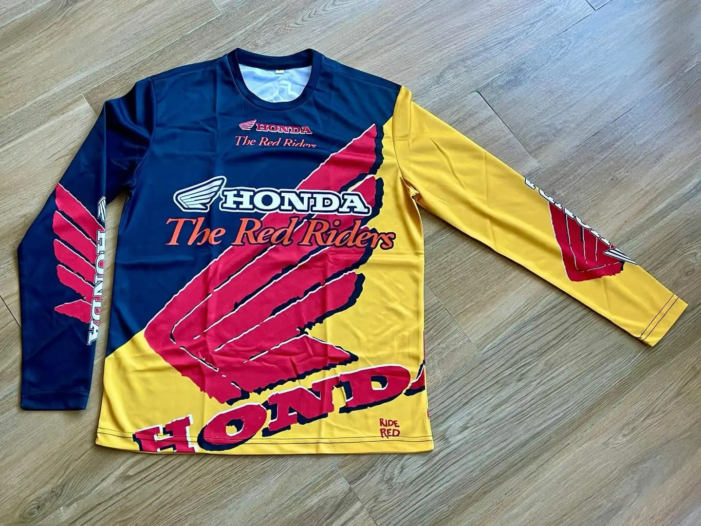 Honda #1 McGrath 2026 Autumn Motorcycle Jersey Long Sleeve Riding Shirt Breathable Racing Gear Comfortable Off-Road Moto Top
Honda #1 McGrath 2026 Autumn Motorcycle Jersey Long Sleeve Riding Shirt Breathable Racing Gear Comfortable Off-Road Moto Top