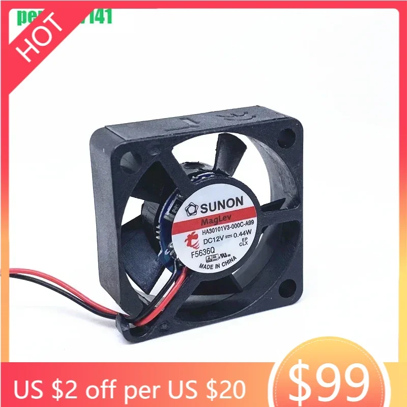 Вентилятор Sunon HA30101V3-000C-A99 для 3D-принтера, 3010, 30x30x10 мм, 3 см, для видеокарты, охлаждающий, 12В, 0.44Вт, с 2 контактами
Вентилятор Sunon HA30101V3-000C-A99 для 3D-принтера, 3010, 30x30x10 мм, 3 см, для видеокарты, охлаждающий, 12В, 0.44Вт, с 2 контактами