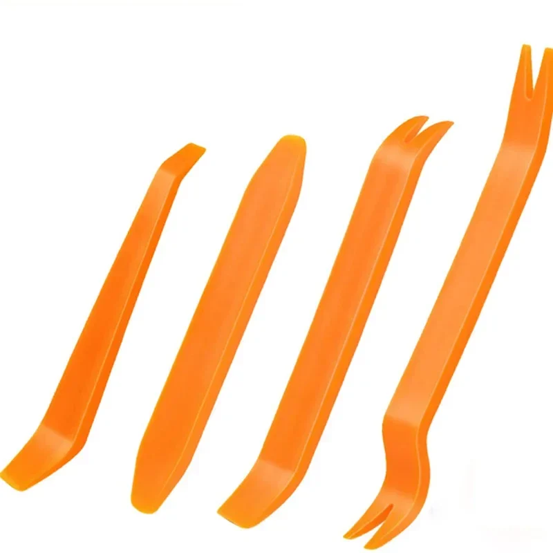 4-Piece Plastic Car Disassembly Tool Kit for Car Radio, Door Panel, Trim, Dashboard, Audio Removal and Installation Pry Kit Modification Set
4-Piece Plastic Car Disassembly Tool Kit for Car Radio, Door Panel, Trim, Dashboard, Audio Removal and Installation Pry Kit Modification Set