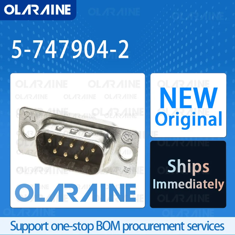 20/50/100Pcs 5-747904-2 100% brand new and original IC chip D-Sub standard connector 9 Position
20/50/100Pcs 5-747904-2 100% brand new and original IC chip D-Sub standard connector 9 Position
