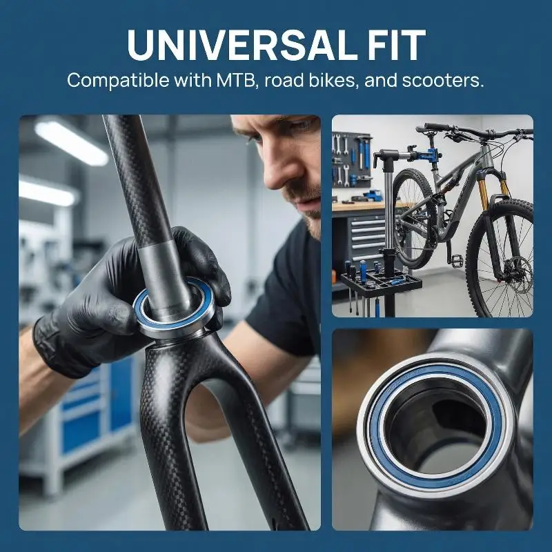 High Precision Bicycle Headset Bearing 36 45 Degree 30.15x41x6.5MM Low Resistance for Road Use
High Precision Bicycle Headset Bearing 36 45 Degree 30.15x41x6.5MM Low Resistance for Road Use