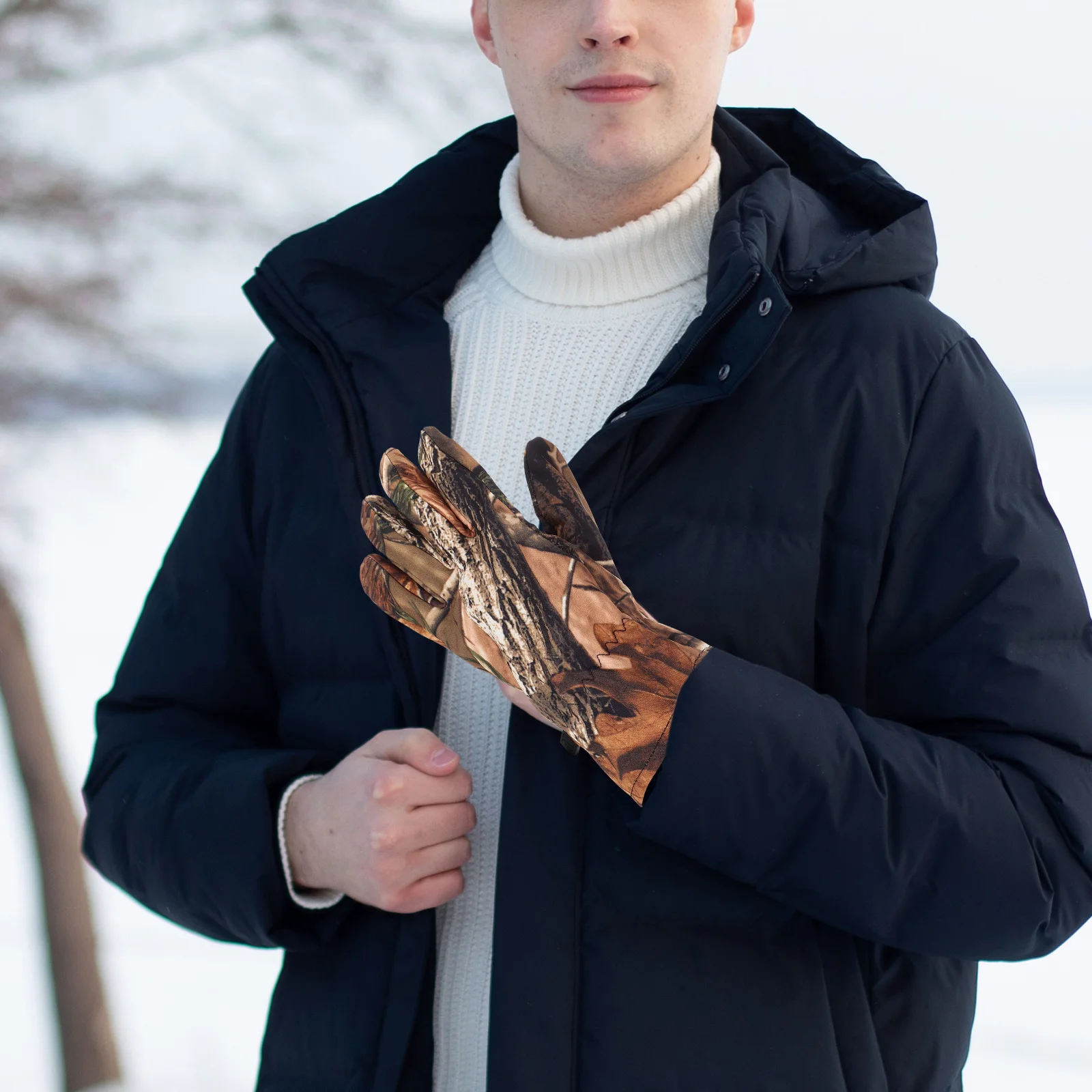 1PCS Hunting Gloves Warm Winter Outdoor Sports Waterproof Skiing Cold Weather Camouflage Men Women Fishing Motorcycle Gloves
1PCS Hunting Gloves Warm Winter Outdoor Sports Waterproof Skiing Cold Weather Camouflage Men Women Fishing Motorcycle Gloves