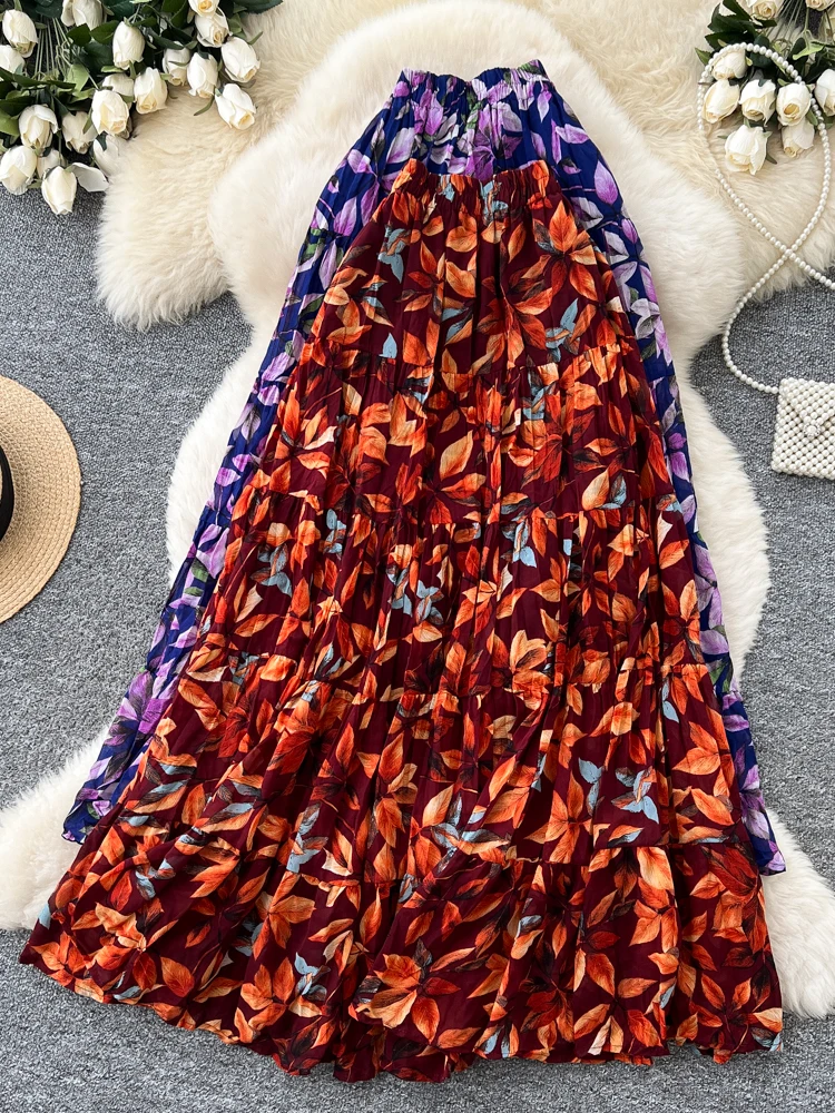 Универсальная женская юбка-миди А-силуэта с высокой талией, многослойная, с принтом, в корейском стиле, весенняя коллекция
Универсальная женская юбка-миди А-силуэта с высокой талией, многослойная, с принтом, в корейском стиле, весенняя коллекция