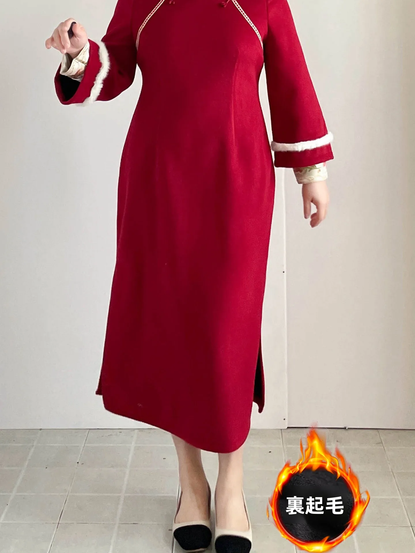 Red Important Occasion Dress plus Size Elegant High Waist Bodycon Mid-Length Sleeveless Qipao Style Chinese New Ver...
Red Important Occasion Dress plus Size Elegant High Waist Bodycon Mid-Length Sleeveless Qipao Style Chinese New Ver...