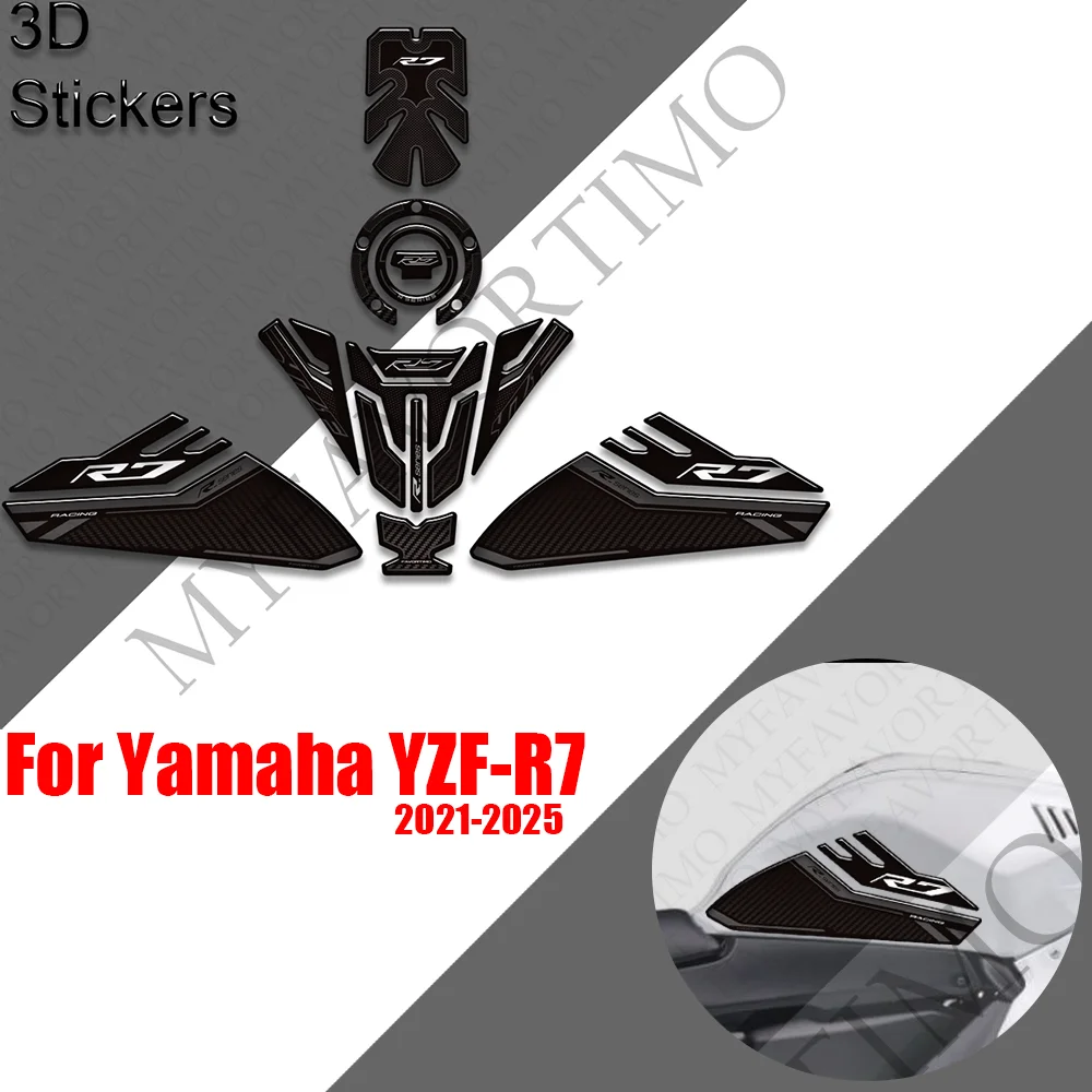 For Yamaha YZF-R7 YZFR7 YZF R7 Motorcycle Tank Pad TankPad Cap Grips Gas Fuel Kit Knee Stickers Decals Protection 2021 - 2025
For Yamaha YZF-R7 YZFR7 YZF R7 Motorcycle Tank Pad TankPad Cap Grips Gas Fuel Kit Knee Stickers Decals Protection 2021 - 2025