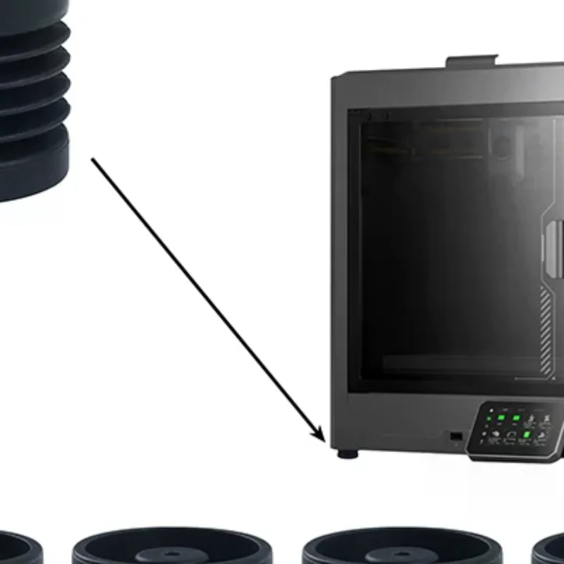 1/4 шт. антивибрационные ножки для Elegoo Centauri Carbon 3D-принтер, мягкие и эластичные ножки, запасные части для 3D-принтера
1/4 шт. антивибрационные ножки для Elegoo Centauri Carbon 3D-принтер, мягкие и эластичные ножки, запасные части для 3D-принтера