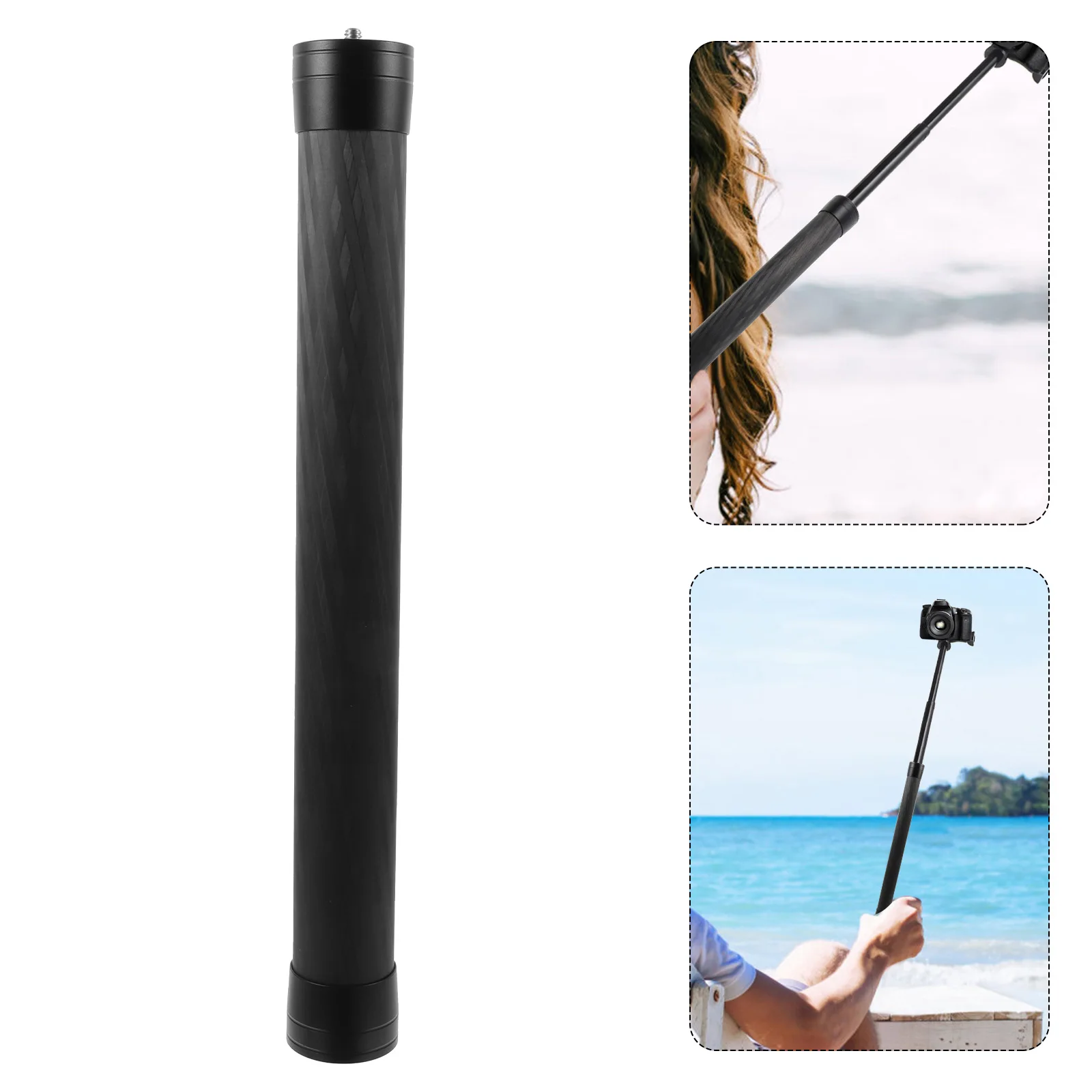 Carbon Fiber Camera Extension Rod Durable Practical Compatible -s/ Lightweight Portable Design 1/4'' 3/8\
Carbon Fiber Camera Extension Rod Durable Practical Compatible -s/ Lightweight Portable Design 1/4'' 3/8\