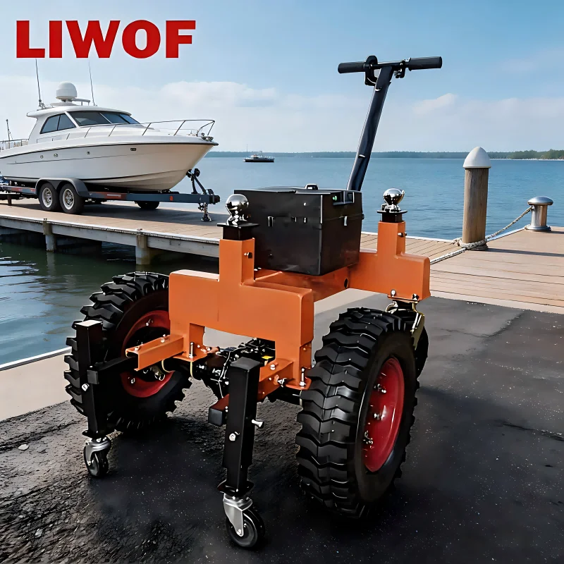 Orange Electric Trailer Dolly Heavy Duty Wheel Power Mover Trailer Dolly for RV Boat Caravan
Orange Electric Trailer Dolly Heavy Duty Wheel Power Mover Trailer Dolly for RV Boat Caravan