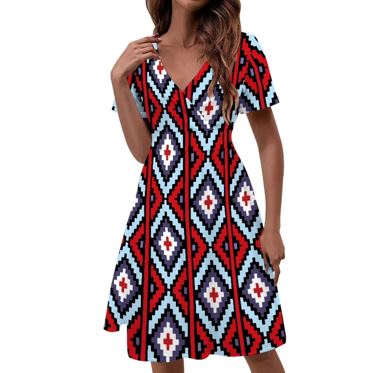 New arrival Polynesian Samoan tribal design women summer beach wear women short sleeve Hawaiian wear custom clothing women
New arrival Polynesian Samoan tribal design women summer beach wear women short sleeve Hawaiian wear custom clothing women
