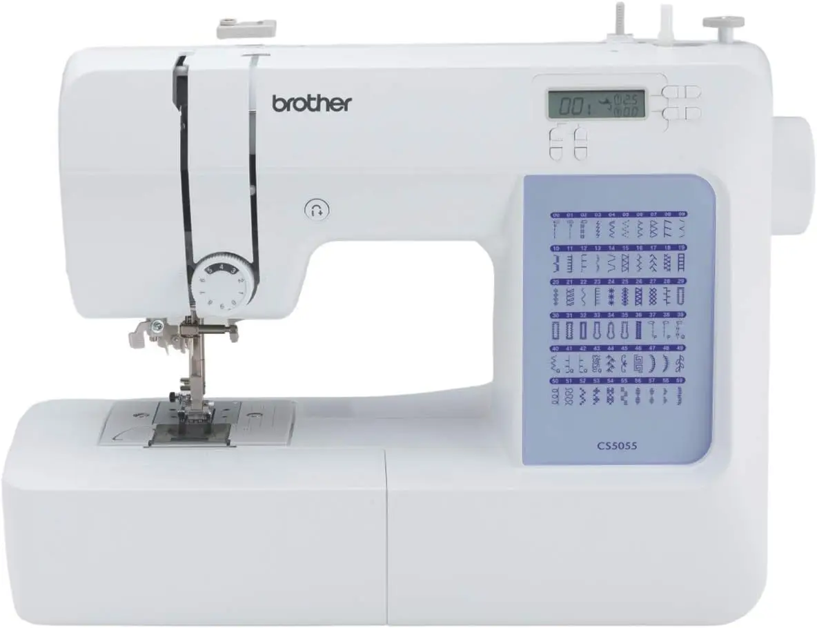 60 Stitch Computerized Sewing Machine with LCD Display, 7 Feet, White
60 Stitch Computerized Sewing Machine with LCD Display, 7 Feet, White