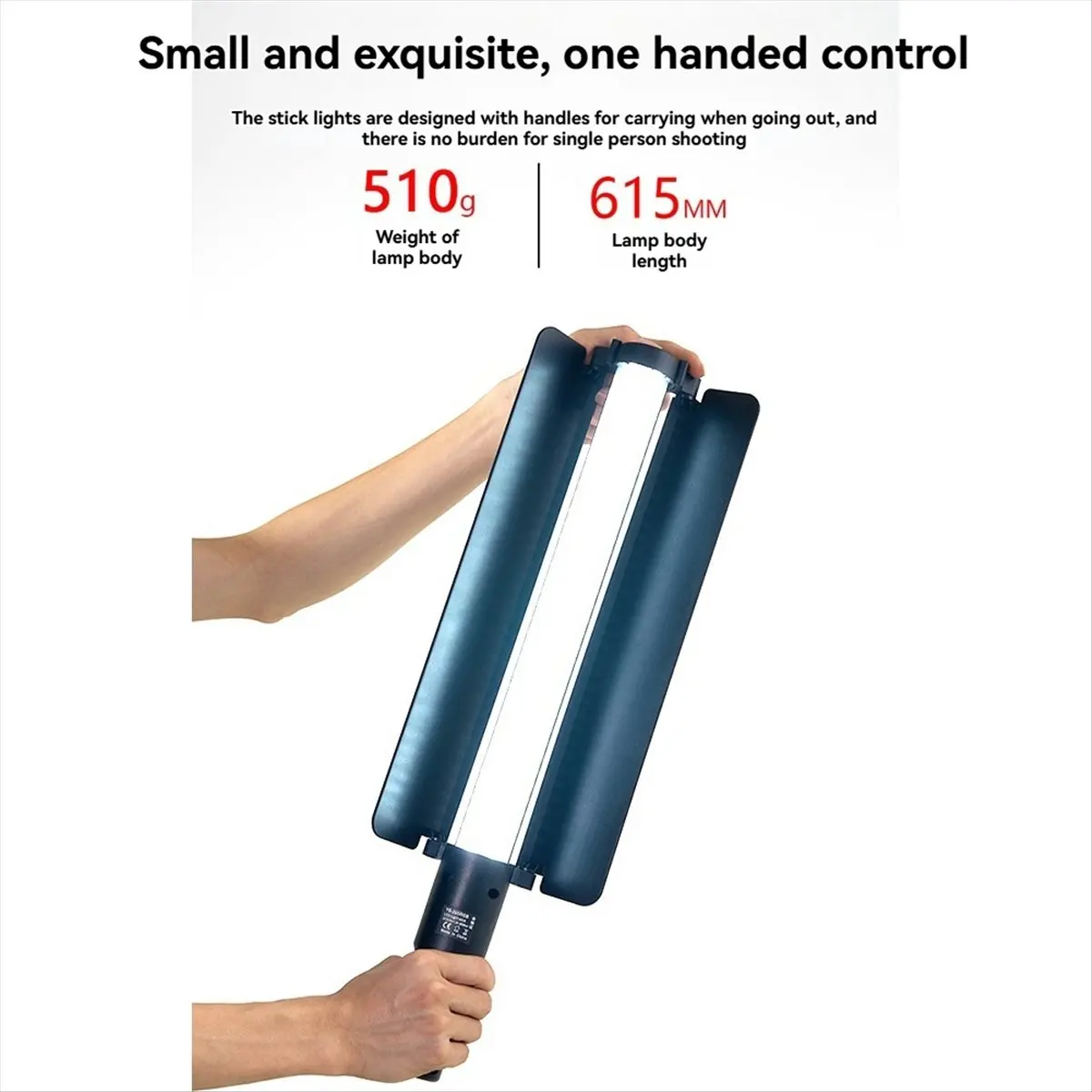 Okay RGB Handheld Light Wand 20W LED Light Stick Dimmable 2700K-7500K Photography Lighting Tube Light with Remote EU Plug
Okay RGB Handheld Light Wand 20W LED Light Stick Dimmable 2700K-7500K Photography Lighting Tube Light with Remote EU Plug