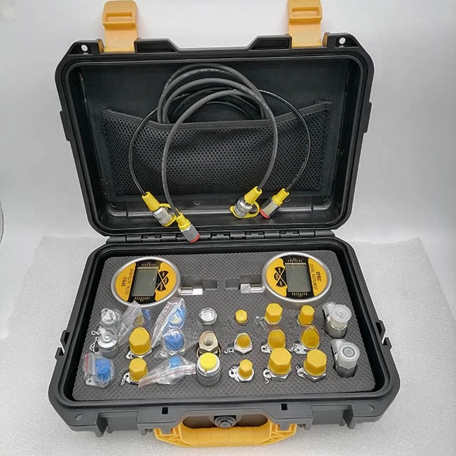 Construction machinery parts pressure gauge set excavator parts hydraulic pressure test kit 2 gauges set pressure testing tools
Construction machinery parts pressure gauge set excavator parts hydraulic pressure test kit 2 gauges set pressure testing tools