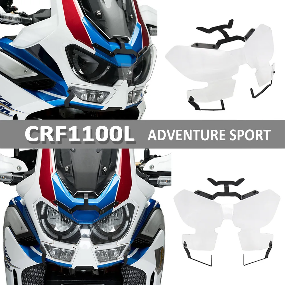 For Honda Africa Twin CRF1100L Adventure Sports 2021 Acrylic Headlight Guard Transparent Front Lamp Cover Motorcycle Accessories
For Honda Africa Twin CRF1100L Adventure Sports 2021 Acrylic Headlight Guard Transparent Front Lamp Cover Motorcycle Accessories
