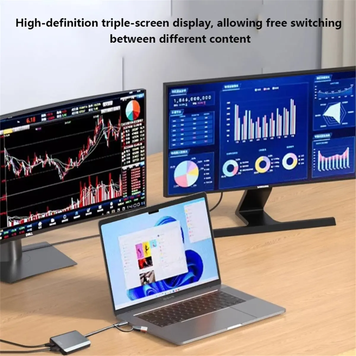 Новый электронный USB 3.0 USB-C адаптер-сплиттер для двух HDTV-мониторов: расширение экрана и дублирование/расширение дисплея
Новый электронный USB 3.0 USB-C адаптер-сплиттер для двух HDTV-мониторов: расширение экрана и дублирование/расширение дисплея