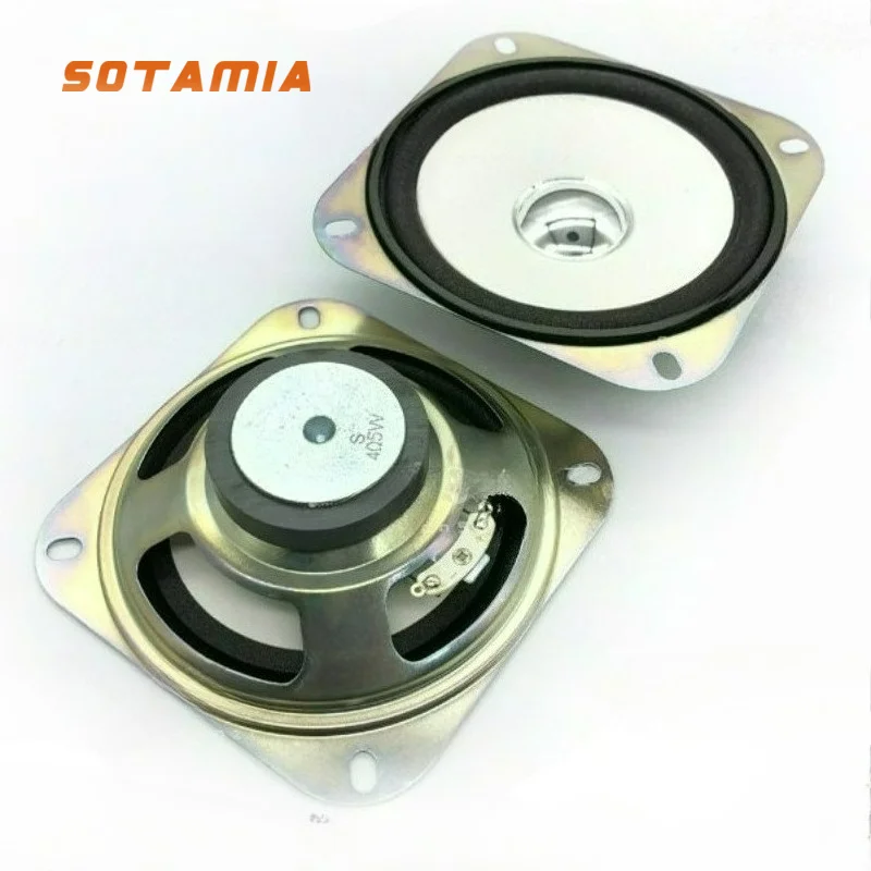 SOTAMIA 2pcs 4 Inch 102mm Square Bubble Edge White Basin External Magnetic Full Range Speaker 4 Ohm 5W High Power Smart Speaker
SOTAMIA 2pcs 4 Inch 102mm Square Bubble Edge White Basin External Magnetic Full Range Speaker 4 Ohm 5W High Power Smart Speaker