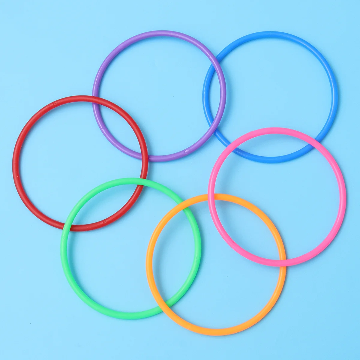 Plastic Toss Rings Kids Ring Toss Game for Carnival Garden Backyard Outdoor Games (Random Color)
Plastic Toss Rings Kids Ring Toss Game for Carnival Garden Backyard Outdoor Games (Random Color)