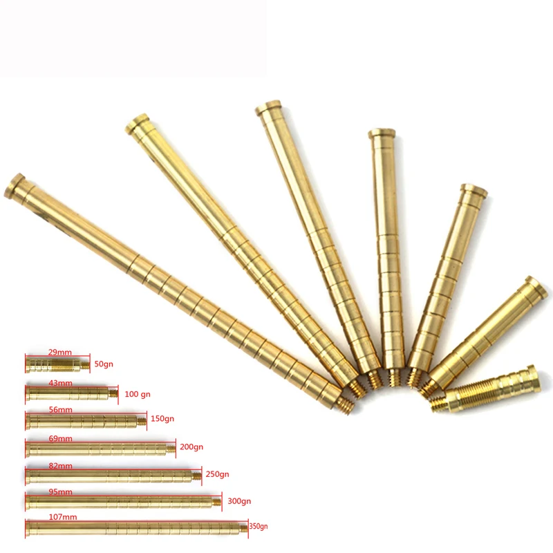 6pcs Archery Arrows Accessories ID6.2/0.244'' Screw Insert Copper Connect Carbon Arrows Balance Weight for DIY Arrows
6pcs Archery Arrows Accessories ID6.2/0.244'' Screw Insert Copper Connect Carbon Arrows Balance Weight for DIY Arrows