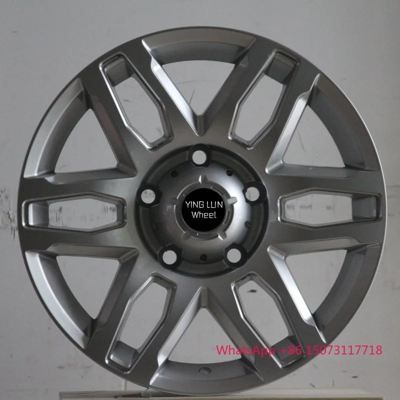 High Performance 18*8.5 Inch 5*120~150 6*139.7 Sport Alloy Rims 4x4 Passenger Car Wheels
High Performance 18*8.5 Inch 5*120~150 6*139.7 Sport Alloy Rims 4x4 Passenger Car Wheels