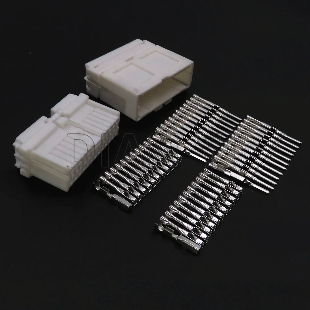 1 Set 24 Way 1123387-1 AC Assembly Auto Male Female Connector MG653033 Automobile Wiring Terminal Socket 1123364-1 Car Plug
1 Set 24 Way 1123387-1 AC Assembly Auto Male Female Connector MG653033 Automobile Wiring Terminal Socket 1123364-1 Car Plug