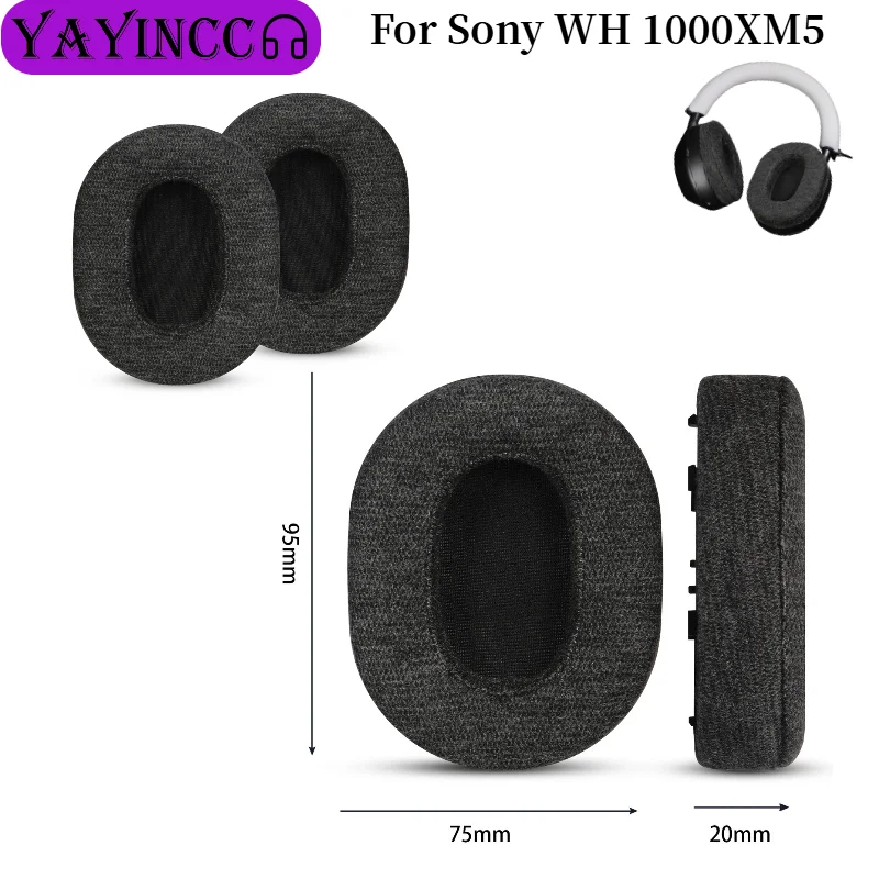 Replacement Skin friendly cotton fabric Earpads For Sony WH 1000XM5 Ear Cushion / Headphone Ear Pad Comfortable to wear
Replacement Skin friendly cotton fabric Earpads For Sony WH 1000XM5 Ear Cushion / Headphone Ear Pad Comfortable to wear