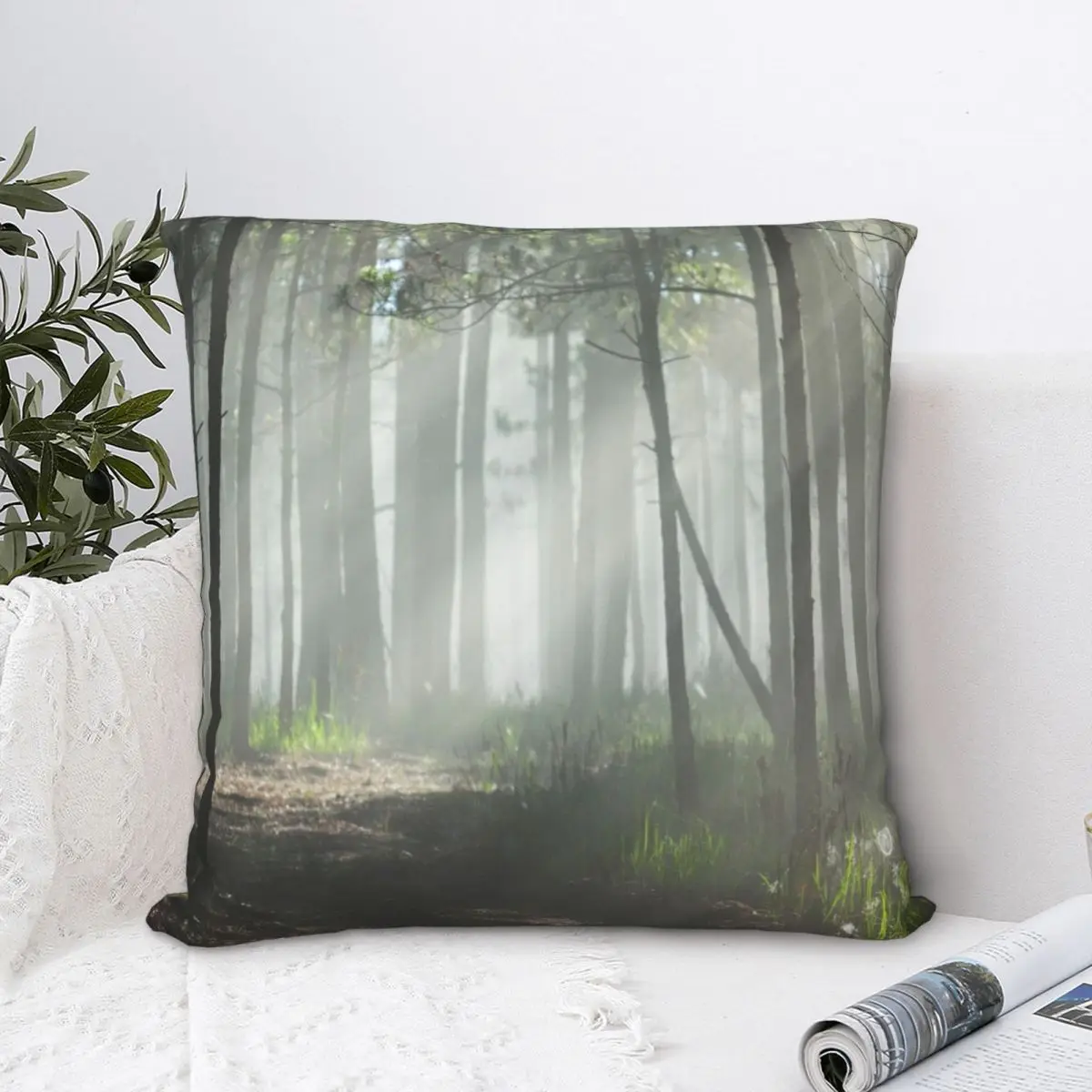 Sunshine In The Forest Square Pillowcase Polyester Pillow Cover Velvet Cushion Decor Comfort Throw Pillow For Home Car
Sunshine In The Forest Square Pillowcase Polyester Pillow Cover Velvet Cushion Decor Comfort Throw Pillow For Home Car