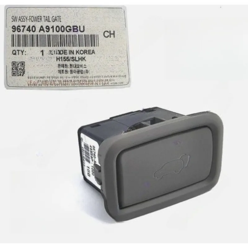 96740-A9100GBU 96740A9100GBU Automobile Assy-Power Tail Gate Switch Assembly for KIA Serento Sportage Brand New 
96740-A9100GBU 96740A9100GBU Automobile Assy-Power Tail Gate Switch Assembly for KIA Serento Sportage Brand New