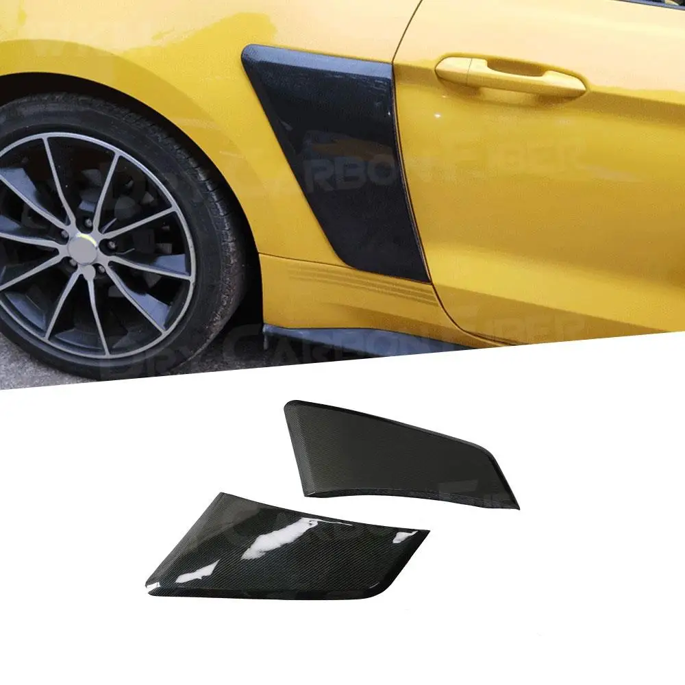 Carbon Fiber Rear Fenders Trim Side Scoops Cover for Ford Mustang Coupe 2-Door 2015-2017 2PCS/Set Door Protector Plates
Carbon Fiber Rear Fenders Trim Side Scoops Cover for Ford Mustang Coupe 2-Door 2015-2017 2PCS/Set Door Protector Plates