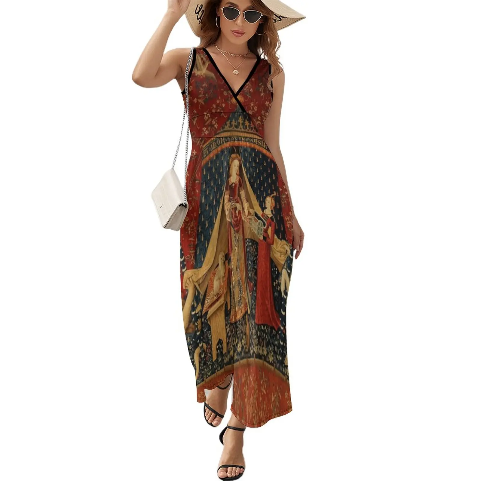Tapestry: The lady and the unicorn Sleeveless Dress summer dress woman 2024 trendy sensual sexy dress for women
Tapestry: The lady and the unicorn Sleeveless Dress summer dress woman 2024 trendy sensual sexy dress for women