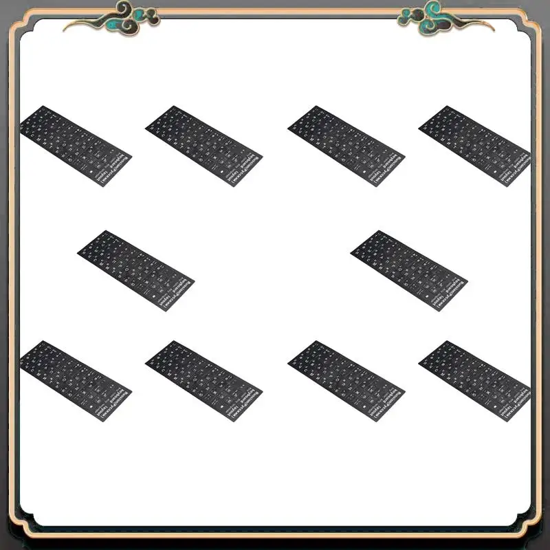 Надежная наклейка на клавиатуру с русскими буквами 10X для ноутбука, ноутбука, настольного ПК, чехлы на клавиатуру, наклейка в России
Надежная наклейка на клавиатуру с русскими буквами 10X для ноутбука, ноутбука, настольного ПК, чехлы на клавиатуру, наклейка в России