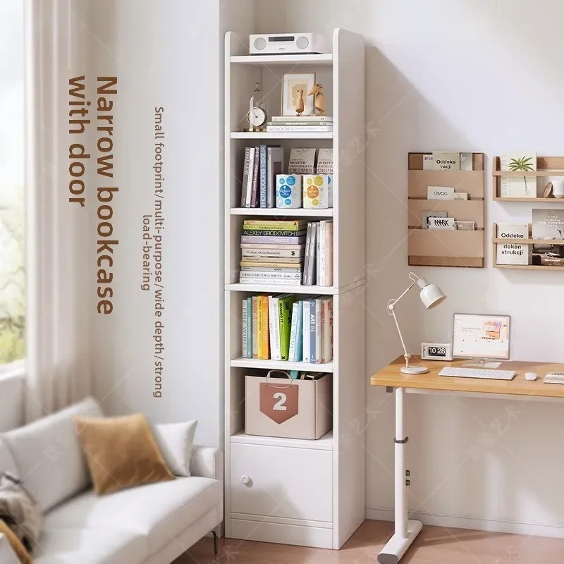 Multi-functional Bookshelf Shelf Multi-layer floor-to-ceiling storage display cabinet Study Small narrow bookcase with door
Multi-functional Bookshelf Shelf Multi-layer floor-to-ceiling storage display cabinet Study Small narrow bookcase with door