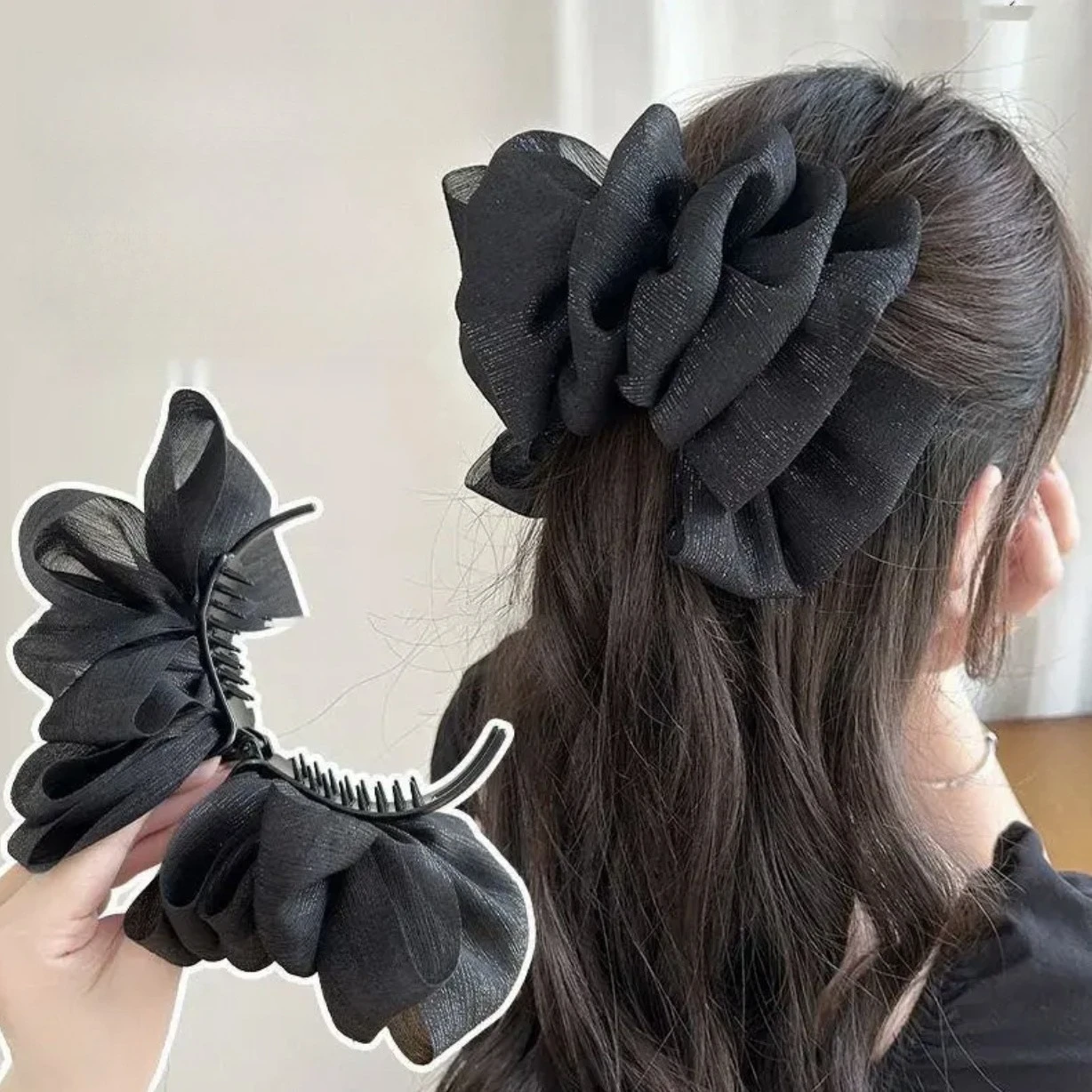 New High-end Bubble Bow Bun Bun Head Clip Women's Hair Fixed Artifact High Ponytail Headpiece
New High-end Bubble Bow Bun Bun Head Clip Women's Hair Fixed Artifact High Ponytail Headpiece