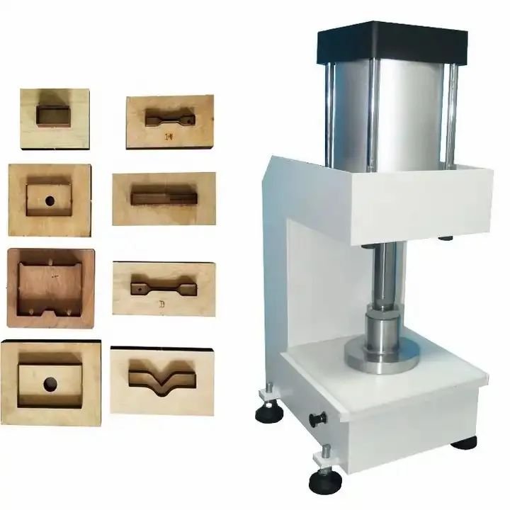 Plastic Rubber Pneumatic Specimen Slicer Dumbbell Sample Cutting Machine
Plastic Rubber Pneumatic Specimen Slicer Dumbbell Sample Cutting Machine