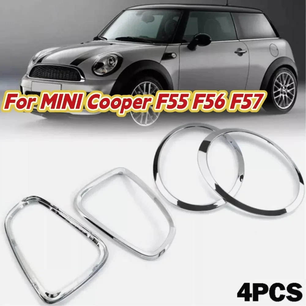 4 шт. для MINI Cooper F55 F56 F57 накладки на фары, кольца, хромированная накладка 51712355791 , 51712355798 Для задних фар
4 шт. для MINI Cooper F55 F56 F57 накладки на фары, кольца, хромированная накладка 51712355791 , 51712355798 Для задних фар