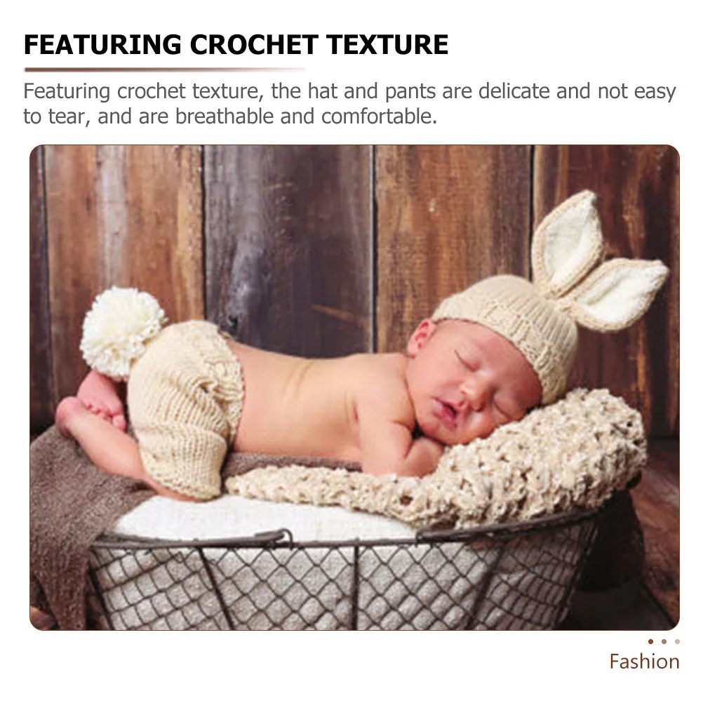 Baby Sweater Set Newborn Hats Knitted Photoshoot Props Bunny Hat Pants Crochet Texture Infant Outfits Photography Supplies
Baby Sweater Set Newborn Hats Knitted Photoshoot Props Bunny Hat Pants Crochet Texture Infant Outfits Photography Supplies