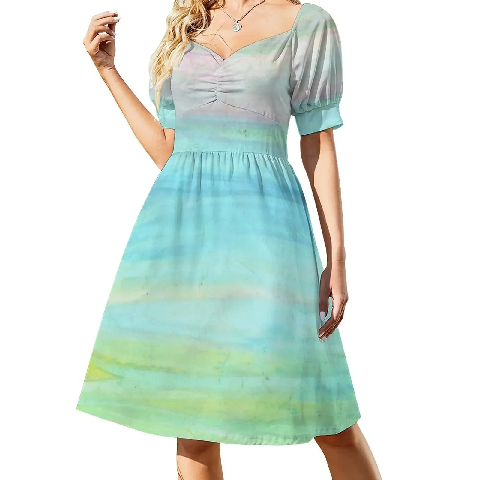 Abstract Calming Day At The Beach Short-Sleeved Dress summer dress woman 2025 trendy summer dress for women 2025
Abstract Calming Day At The Beach Short-Sleeved Dress summer dress woman 2025 trendy summer dress for women 2025