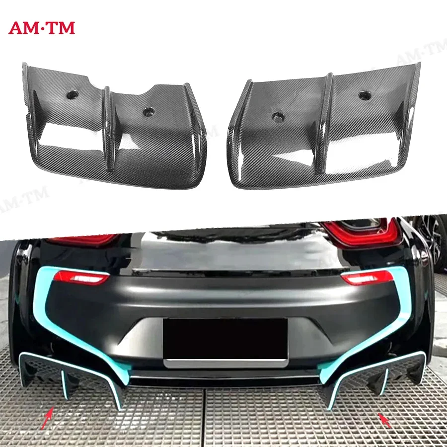 Carbon Fiber For BMW I8 2014-2018 Car Rear Bumper Diffuser Lip Spoiler Parts Body kit Rear Spoiler Car Accessories
Carbon Fiber For BMW I8 2014-2018 Car Rear Bumper Diffuser Lip Spoiler Parts Body kit Rear Spoiler Car Accessories