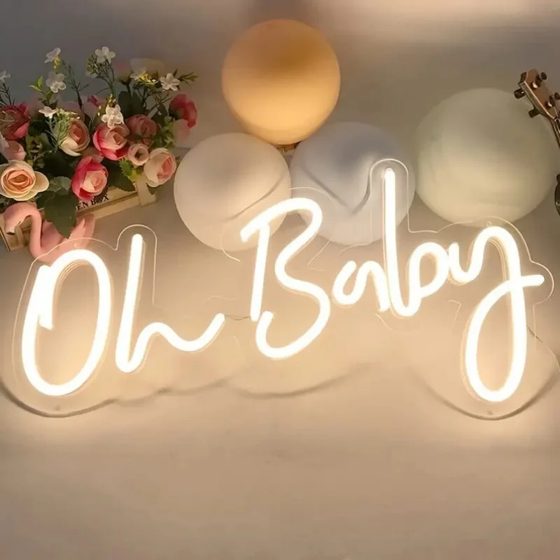 Oh Baby Neon Sign for Shower Decoration,Gender Reveal,Led Light Signs for Backdrop & Wall Decor,Photo Prop,Gift for New Parents
Oh Baby Neon Sign for Shower Decoration,Gender Reveal,Led Light Signs for Backdrop & Wall Decor,Photo Prop,Gift for New Parents
