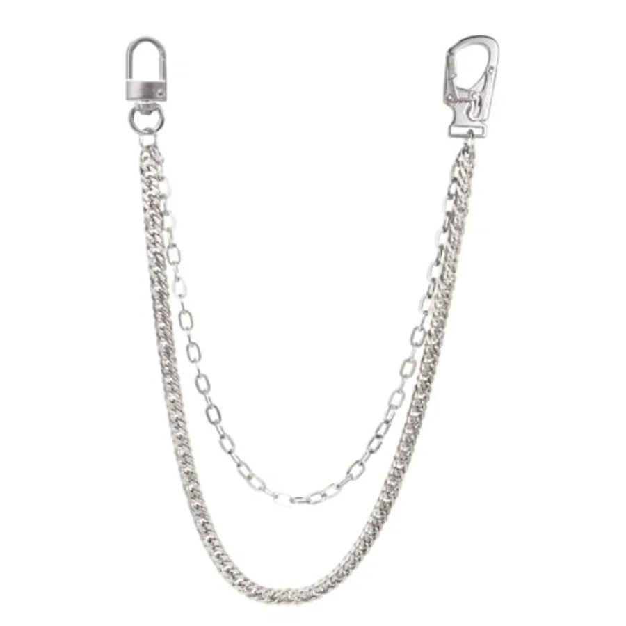 Layered Pant Chains for Men and Women, 20" Stainless Steel Jean Chain, Punk Goth Y2K Charms Accessories for Young
Layered Pant Chains for Men and Women, 20" Stainless Steel Jean Chain, Punk Goth Y2K Charms Accessories for Young